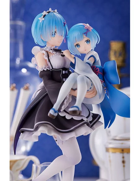 Re:Zero Starting Life in Another World Estatua PVC 1/7 Rem & Childhood Rem 23 cm Re:Zero Starting Life in Another World Estatua PVC 1/7 Rem & Childhood Rem 23 cm