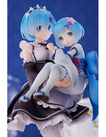Re:Zero Starting Life in Another World Estatua PVC 1/7 Rem & Childhood Rem 23 cm Re:Zero Starting Life in Another World Estatua PVC 1/7 Rem & Childhood Rem 23 cm