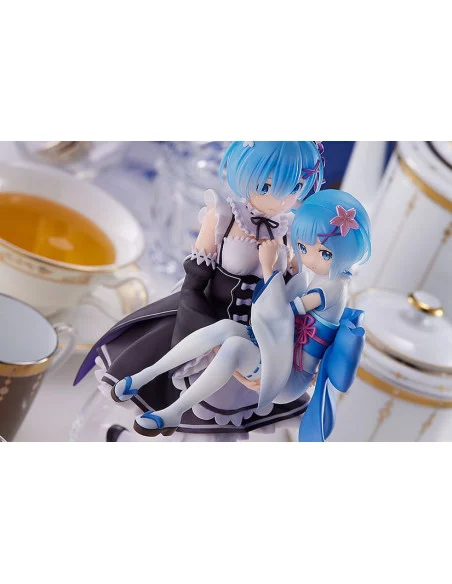 Re:Zero Starting Life in Another World Estatua PVC 1/7 Rem & Childhood Rem 23 cm Re:Zero Starting Life in Another World Estatua PVC 1/7 Rem & Childhood Rem 23 cm
