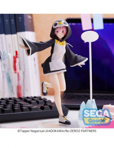 Re:Zero - Starting Life in Another World Estatua PVC Ram Kotoriasobi Pink 20 cm Re:Zero - Starting Life in Another World Estatua PVC Ram Kotoriasobi Pink 20 cm