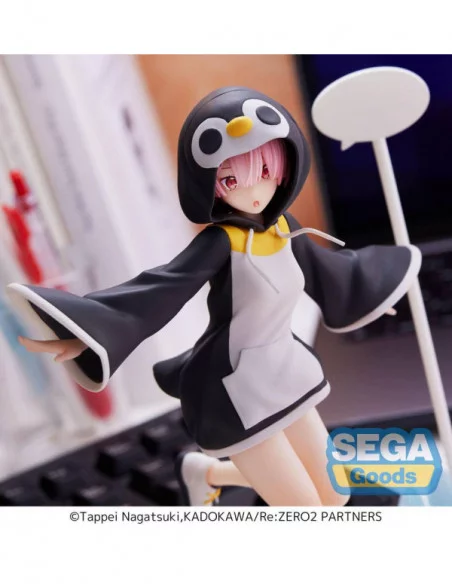 Re:Zero - Starting Life in Another World Estatua PVC Ram Kotoriasobi Pink 20 cm Re:Zero - Starting Life in Another World Estatua PVC Ram Kotoriasobi Pink 20 cm