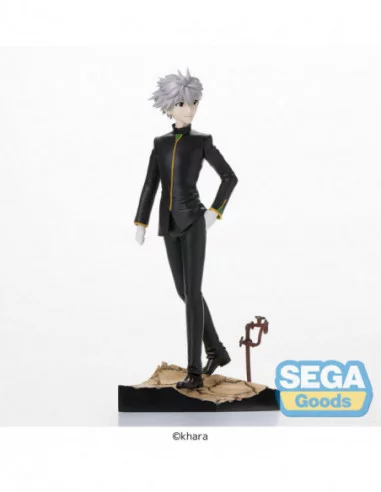 Evangelion: 3.0+1.0 Thrice Upon a Time Estatua PVC Vignetteum SPM Kaworu Nagisa Commander Suit Ver. 19 cm