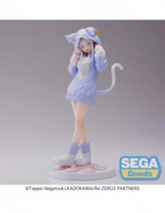 Re:Zero - Starting Life in Another World Luminasta Estatua PVC Emilia Mofumofu Pack 21 cm