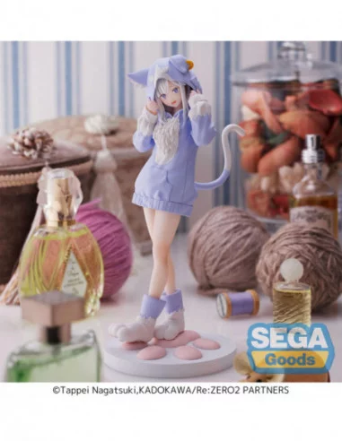 Re:Zero - Starting Life in Another World Luminasta Estatua PVC Emilia Mofumofu Pack 21 cm