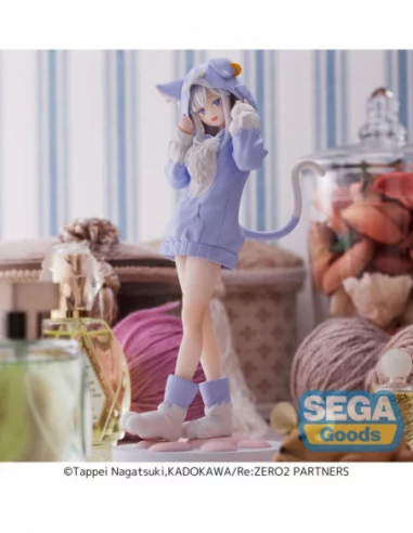 Re:Zero - Starting Life in Another World Luminasta Estatua PVC Emilia Mofumofu Pack 21 cm
