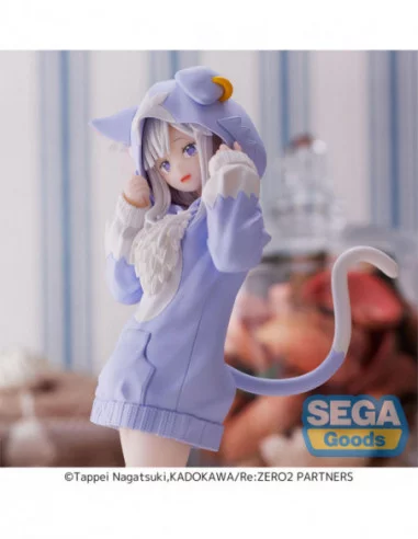 Re:Zero - Starting Life in Another World Luminasta Estatua PVC Emilia Mofumofu Pack 21 cm