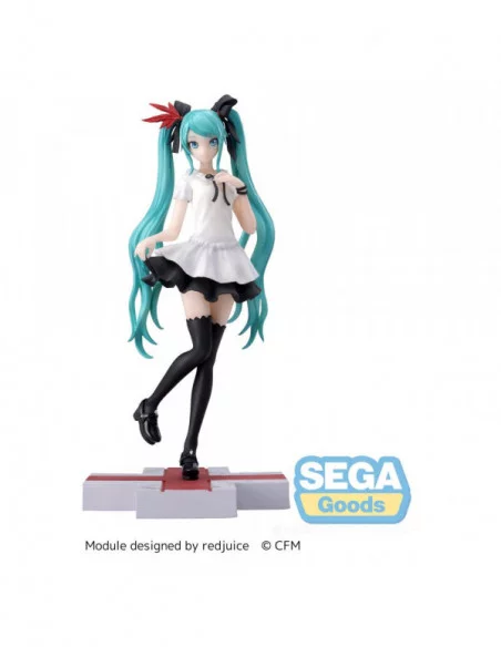 Hatsune Miku: Project DIVA MEGA39's Estatua Luminasta PVC Hatsune Miku -Supreme- 18 cm