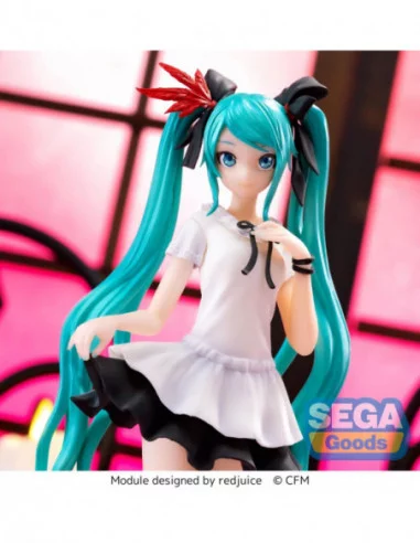 Hatsune Miku: Project DIVA MEGA39's Estatua Luminasta PVC Hatsune Miku -Supreme- 18 cm