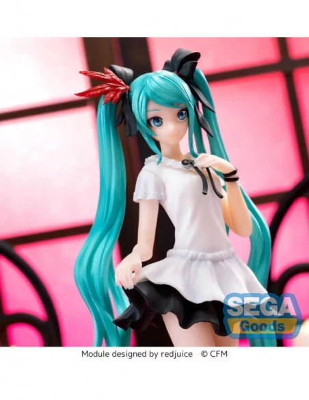 Hatsune Miku: Project DIVA MEGA39's Estatua Luminasta PVC Hatsune Miku -Supreme- 18 cm Hatsune Miku: Project DIVA MEGA39's Estatua Luminasta PVC Hatsune Miku -Supreme- 18 cm