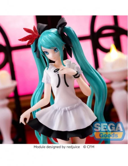 Hatsune Miku: Project DIVA MEGA39's Estatua Luminasta PVC Hatsune Miku -Supreme- 18 cm Hatsune Miku: Project DIVA MEGA39's Estatua Luminasta PVC Hatsune Miku -Supreme- 18 cm