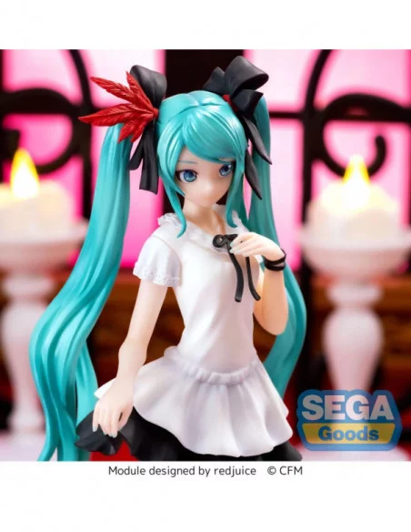 Hatsune Miku: Project DIVA MEGA39's Estatua Luminasta PVC Hatsune Miku -Supreme- 18 cm Hatsune Miku: Project DIVA MEGA39's Estatua Luminasta PVC Hatsune Miku -Supreme- 18 cm