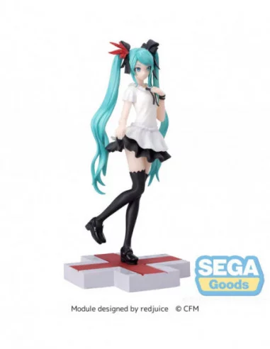 Hatsune Miku: Project DIVA MEGA39's Estatua Luminasta PVC Hatsune Miku -Supreme- 18 cm