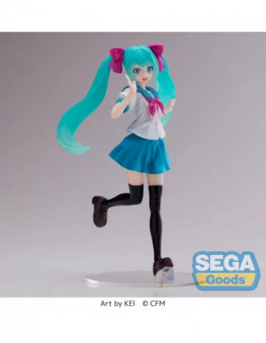 Hatsune Miku Estatua Luminasta PVC Hatsune Miku 16th Anniversary KEI Ver. 18 cm