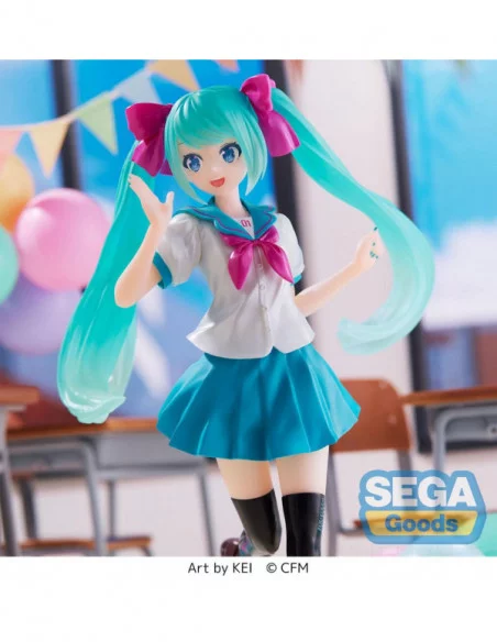 Hatsune Miku Estatua Luminasta PVC Hatsune Miku 16th Anniversary KEI Ver. 18 cm Hatsune Miku Estatua Luminasta PVC Hatsune Miku 16th Anniversary KEI Ver. 18 cm