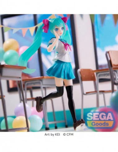 Hatsune Miku Estatua Luminasta PVC Hatsune Miku 16th Anniversary KEI Ver. 18 cm