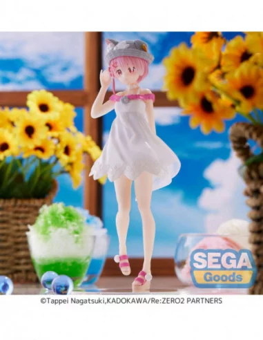 Re:Zero Starting Life in Another World Estatua Luminasta PVC Ram Nyatsu Day 19 cm