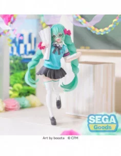 Hatsune Miku Estatua Luminasta PVC Hatsune Miku 16th Anniversary Booota Ver. 18 cm 2