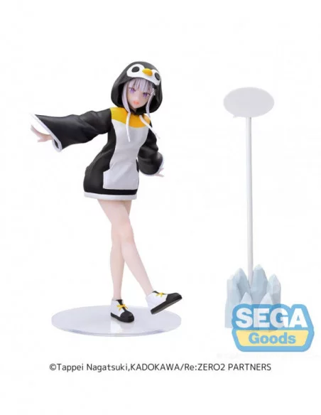 Re:Zero Starting Life in Another World Estatua PVC Emilia 20 cm