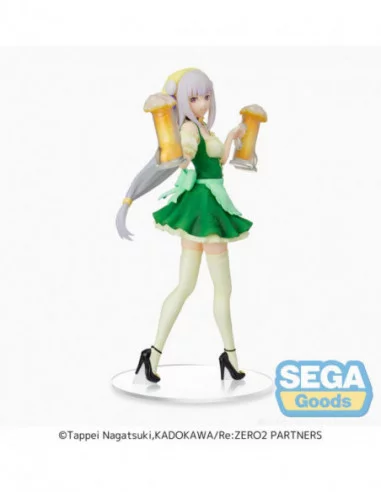 Re:Zero Starting Life in Another World Estatua PVC SPM Emilia Oktoberfest Ver. (re-run) 21 cm