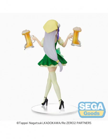 Re:Zero Starting Life in Another World Estatua PVC SPM Emilia Oktoberfest Ver. (re-run) 21 cm