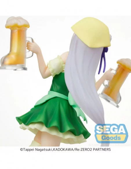 Re:Zero Starting Life in Another World Estatua PVC SPM Emilia Oktoberfest Ver. (re-run) 21 cm