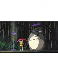 Mi vecino Totoro Póster de madera Bus Stop