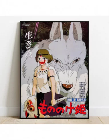 La Princesa Mononoke Póster de madera Characters 35 x 50 cm