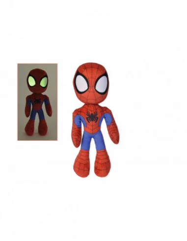 Marvel Peluche Glow In The Dark Eyes Spider-Man 25 cm