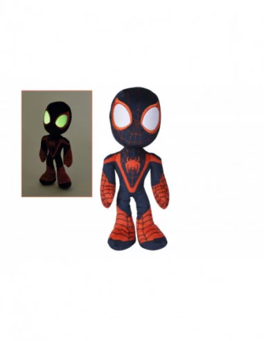 Marvel Peluche Glow In The Dark Eyes Miles Morales 25 cm