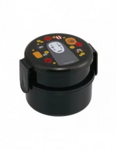 El viaje de Chihiro Fiambrera redonda de dos capas No Face & Lantern