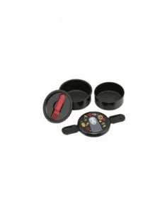 El viaje de Chihiro Fiambrera redonda de dos capas No Face & Lantern 2