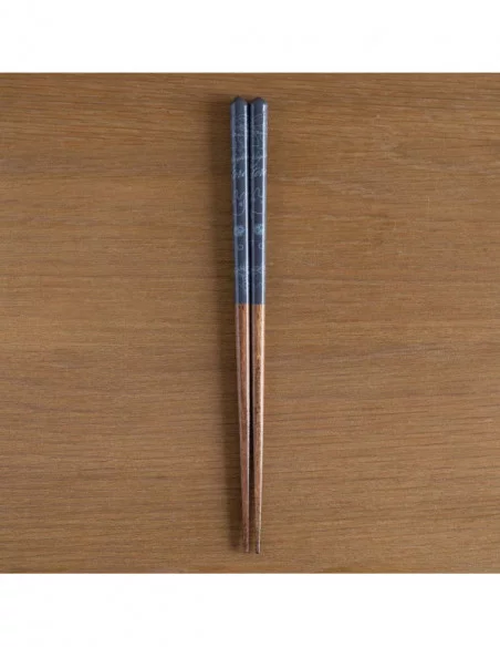 Studio Ghibli Palillos lacados Mi vecino Totoro azul marino 21 cm