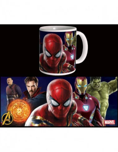 Vengadores Infinity War Taza Spider-Man