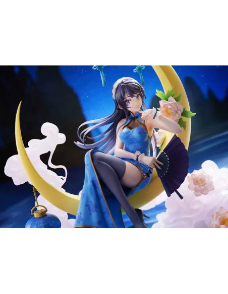 Rascal Does Not Dream of Bunny Girl Senpai Estatua PVC 1/7 Mai Sakurajima Chinese Dress Ver. 25 cm Rascal Does Not Dream of Bunny Girl Senpai Estatua PVC 1/7 Mai Sakurajima Chinese Dress Ver. 25 cm