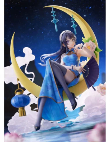 Rascal Does Not Dream of Bunny Girl Senpai Estatua PVC 1/7 Mai Sakurajima Chinese Dress Ver. 25 cm