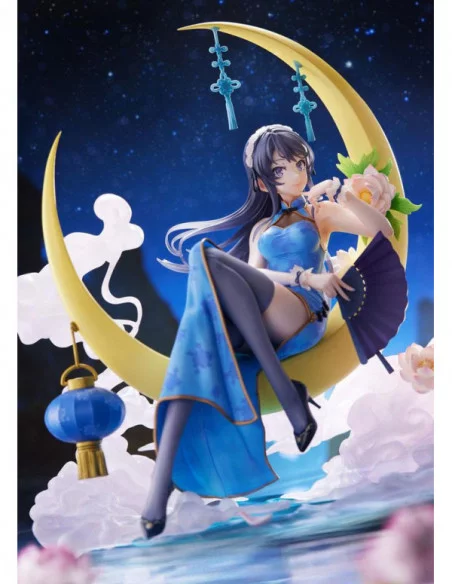 Rascal Does Not Dream of Bunny Girl Senpai Estatua PVC 1/7 Mai Sakurajima Chinese Dress Ver. 25 cm Rascal Does Not Dream of Bunny Girl Senpai Estatua PVC 1/7 Mai Sakurajima Chinese Dress Ver. 25 cm