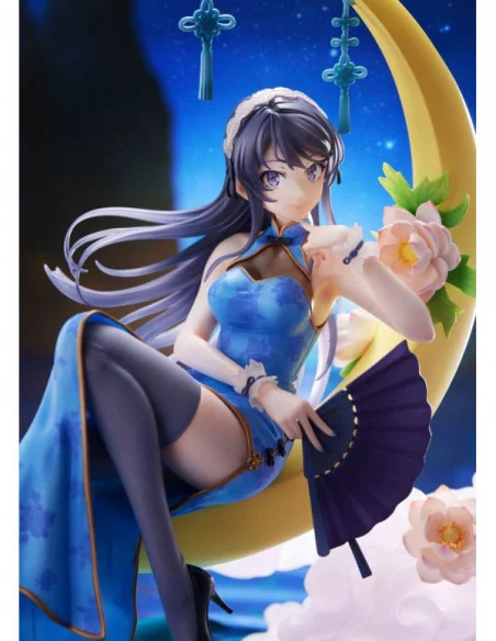 Rascal Does Not Dream of Bunny Girl Senpai Estatua PVC 1/7 Mai Sakurajima Chinese Dress Ver. 25 cm Rascal Does Not Dream of Bunny Girl Senpai Estatua PVC 1/7 Mai Sakurajima Chinese Dress Ver. 25 cm