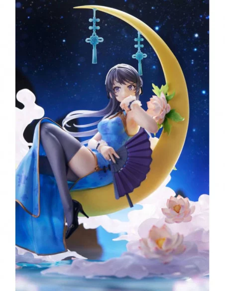 Rascal Does Not Dream of Bunny Girl Senpai Estatua PVC 1/7 Mai Sakurajima Chinese Dress Ver. 25 cm Rascal Does Not Dream of Bunny Girl Senpai Estatua PVC 1/7 Mai Sakurajima Chinese Dress Ver. 25 cm