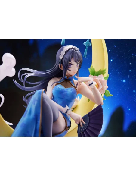 Rascal Does Not Dream of Bunny Girl Senpai Estatua PVC 1/7 Mai Sakurajima Chinese Dress Ver. 25 cm Rascal Does Not Dream of Bunny Girl Senpai Estatua PVC 1/7 Mai Sakurajima Chinese Dress Ver. 25 cm