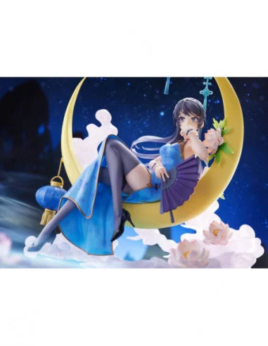 Rascal Does Not Dream of Bunny Girl Senpai Estatua PVC 1/7 Mai Sakurajima Chinese Dress Ver. 25 cm