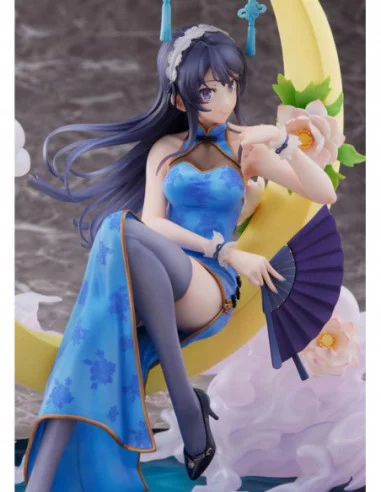 Rascal Does Not Dream of Bunny Girl Senpai Estatua PVC 1/7 Mai Sakurajima Chinese Dress Ver. 25 cm