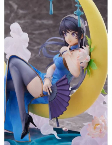 Rascal Does Not Dream of Bunny Girl Senpai Estatua PVC 1/7 Mai Sakurajima Chinese Dress Ver. 25 cm