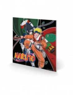 Naruto Póster de madera Training To Surpass The Other