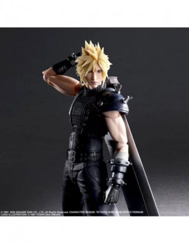 Final Fantasy VII Remake Play Arts Kai Figura Cloud Strife Ver. 2 27 cm