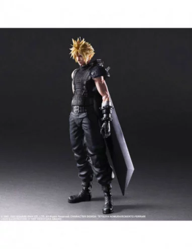 Final Fantasy VII Remake Play Arts Kai Figura Cloud Strife Ver. 2 27 cm
