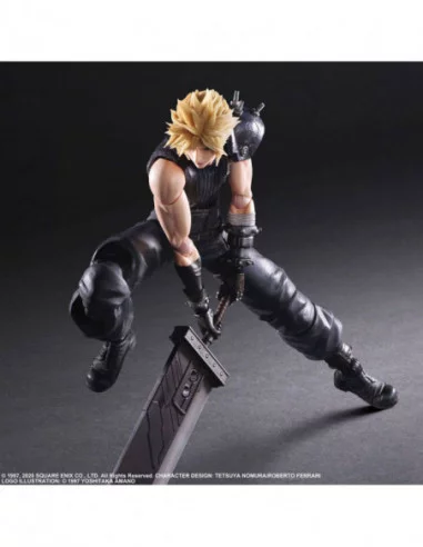 Final Fantasy VII Remake Play Arts Kai Figura Cloud Strife Ver. 2 27 cm
