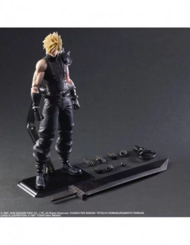 Final Fantasy VII Remake Play Arts Kai Figura Cloud Strife Ver. 2 27 cm