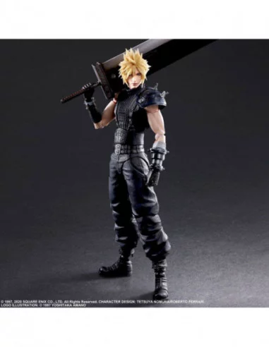 Final Fantasy VII Remake Play Arts Kai Figura Cloud Strife Ver. 2 27 cm