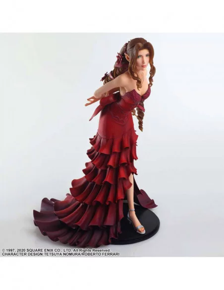 Final Fantasy VII Remake Static Arts Gallery Estatua Aerith Gainsborough Dress Ver. 24 cm