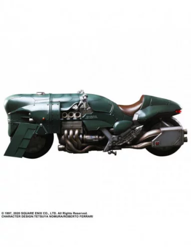 Final Fantasy VII Remake Play Arts Kai Figura & Vehículo Shinra Elite Security Officer & Bike